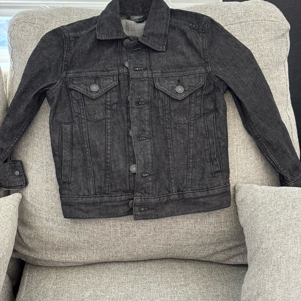 Stylish Black Denim Jacket